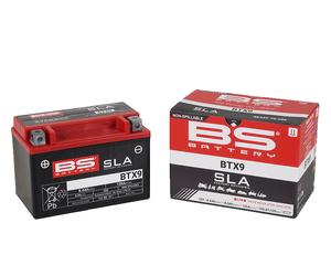 BS Battery SLA Factory Sealed BTX9 YTX9 Maintenance Free Motorcycle Battery