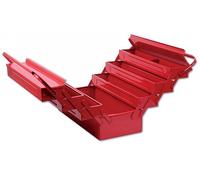 (BS) Laser Tools 3487 - HEAVY DUTY RED 7 TRAY CANTILEVER TOOLBOX TSP5