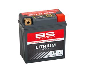 BS Lithium Motorcycle Battery BSLI01 FITS VARIOUS KTM / HUSQVARNA ETC