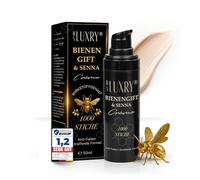 BS Luxry Premium 1000 Stitches Bee Venom Anti-Wrinkle Eye Cream - Highly Effective Anti-Aging Formula with Hyaluronic & Bakuchiol - Exclusive Luxury Care for Wrinkle Reduction & Visible Skin