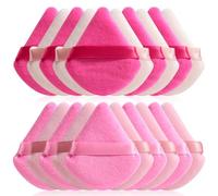 BS-MALL Makeup Sponge Set, Triangle Beauty Blender Puffs, 20 Pieces, Cosmetic Applicators (Pink)