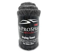 BS ProSpray Detailing Microfiber Drying Towel, 50 x 80cm, 1400GSM, Ultra Absorbent, Lint-Free, Machine Washable, Ideal for Cars, Interiors, Kitchens, Bathrooms, Offices (1, Towel)