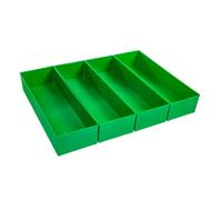 BS Systems Inset Box G3 Dark Green BSS (Pack of 4) for L-BOXX