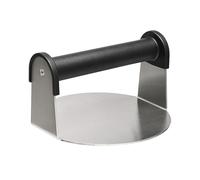 BS-VOG Stainless Steel Burger Press 6 Inch, Burger Smasher with Heat-Resistant and Reinforced Handle, Heavy-Duty Meat Press for Grilling and Cooking, Professional Barbecue Grill Press Tool