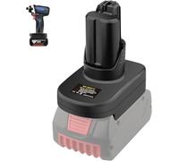 BS18BS12 for Bosch 18 V to 12 V Battery Adapter, for Bosch GBA 18 V Professional System Battery Works in for Bosc 12V Power Tools