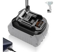 BS18MT Battery Adapter with USB & Type-C Port for Bosch Professional 18V System Lithium Battery to Work with for Makita 18V Power Tools (Adapter Not Battery)