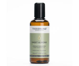 BS400 Tisserand Sweet Almond Oil - Ethically Harvested, Cold-Pressed, Vitamin-Rich Blending Oil for Body & Facial Massage Not Tested on Animals
