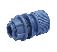 BS7291 Part 1 and 2 Push Fit Tank Connector, Grey, 22 mm