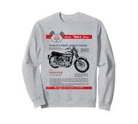BSA 500 Gold Star Road Racer Motorcycle Ad Father's Day Sweatshirt