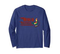 BSA Bantam Motorcycles Cockerel Logo Father's Day Long Sleeve T-Shirt