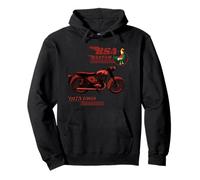 BSA Bantam Retro Motorcycle 1969 Pullover Hoodie