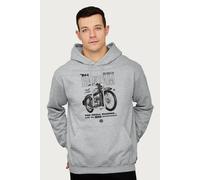 BSA Bantam Small Machine Big Performance Hooded Sweatshirt in Mid Grey | Size: 2XL BSA Mid Grey 2XL