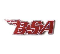 BSA - British Classic BSA Motorcycles Sew on Iron on Embroidered- Patch