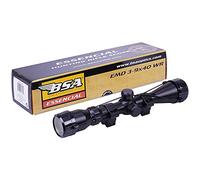 BSA EMD 3-9x40 Essential TELESCOPIC Air Gun Rifle SCOPE Sight + 11mm 3/8" Mounts