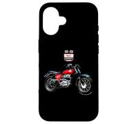 BSA Hornet Lightning Power Motorcycle Retro Case for iPhone 16
