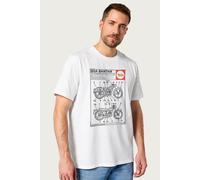 BSA Men's Bantam Model T-Shirt in White | Size: 2XL BSA White 2XL