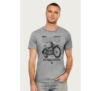 BSA Men's Bantam Small Machine Big Performance T-Shirt in Mid Grey | Size: 2XL BSA Mid Grey 2XL
