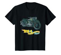 BSA Motorcycle Star Badge Close-Up Kids T-Shirt