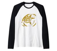 BSA Motorcycle Star Badge Close-Up Raglan Baseball Tee