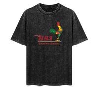 BSA Motorcycles Bantam T-Shirt Graphic Tee Printed Top Mens Black Shirt XL