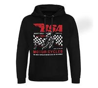 BSA Officially Licensed B.S.A. Rocket Gold Star Epic Hoodie (Black), XX-Large