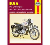 BSA Pre-unit Singles (54 - 61) Haynes Repair Manual