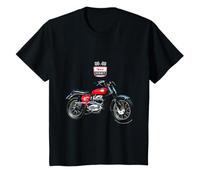 BSA Spitfire Twin Sports Tourer Motorcycle Retro Kids T-Shirt