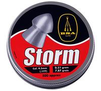 BSA Storm .177 4.5mm 500 Round Head .177 Air Rifle Gun Pellets Hunting Pest Control