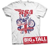 BSA Union Jack Big & Tall T-Shirt White