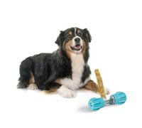 Bsadne Bully Stick Holder for Dog Treat Holder, Hold on to Last bite - Securely Firm Help Prevent Choking, Safety Device Silicone Covering Floor Protection and Noise Reduction