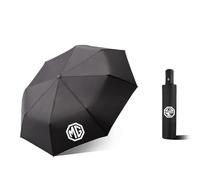 BsApp Car Automatic Folding Umbrella with Logo for MG Xpower SV, Waterproof Windproof Sun Protection Travel Gear Men and Women Gifts and Festival Merchandise