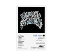 BSapp Drake Poster Honestly, Nevermind Album Cover Poster 1 Canvas Poster Bedroom Decor Sports Landscape Office Room Decor Gift12x18inch(30x45cm)