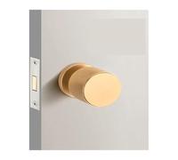 BSAXITHZB Single-Sided Invisible Door Lock Indoor Hidden with Key Household Hardware Accessories(Golden A)
