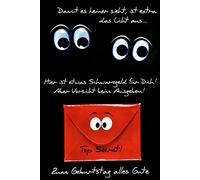 bsb 510502-2 Greeting Card Birthday Card Black Money Card