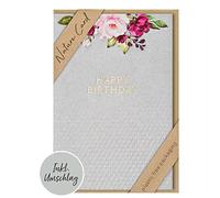 bsb - Birthday Card - Nature Card - Sustainable Birthday Cards - Birthday Cards with Envelope - Birthday Card Women & Men - Greeting Card 11.5 x 17 cm