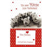 bsb Greeting Card Birthday Card "Mice to Braten"