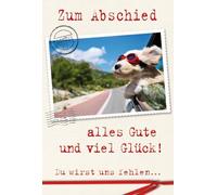 bsb Greeting Card for Farewell Card with Greyhound, 411998-2