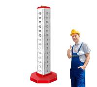 Bsbkoj Aluminum Equal Height Ruler, Equal Height Ruler | Lay Special Tile Ruler, Level Positioning Ruler, Horizontal Elevation Ruler, Hand Tool for Father