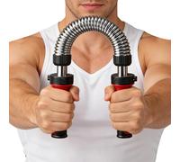 Bsbkoj Arm Trainer, 20-40 kg Adjustable Building Bar, Strength Training Device for Arms, for Home, Office, College Dorm, Workout in the Break, Outdoor Park, Weekend Training