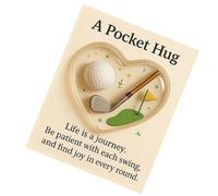 Bsbkoj Bags Sports Hug, Encouragement Keepsake for the Bag - Inspirational Memory Card | For Players Team Manager Fans Enthusiasts Training Place Game Training Tournaments Travel Birthday