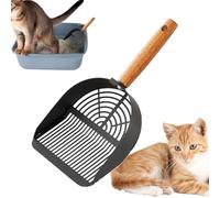 Bsbkoj Cat Litter Scoop, Compact Stainless Steel Poop Scooper Long Handle, 16.3x14.3x6 inches Adroable Vermin Bed Tent, Heavy Duty Pet Waste Sifter Tool for Indoor Hygiene