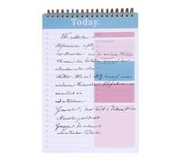 Bsbkoj Checklist Pad, Writing Pad , 52 Sheets Productivity Things to Memo Pads, Portable Daily Planner Notebook, Task Organisers for School, Tasks and Goals, 10.31 x 6.5 Inches