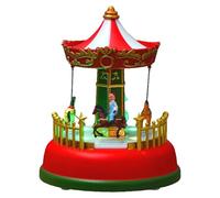 Bsbkoj Christmas Figurines for Table,Luminous Decorations with Music for the Home | Decorative Cartoon Christmas Figurines - Decoration for Parties - Living Room, Office, Bedroom, Fireplace or