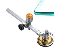 Bsbkoj Circular Glass Cutter | Heavy Duty Precision Suction Cup | Manual Glass Circle Cutting Tool | for DIY Framing Mirror Posing Art Projects