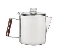Bsbkoj Coffee Filter Jug - Stainless Steel Coffee Filter Jug, Portable Stainless Steel Retro Design for Commercial and Outdoor Use