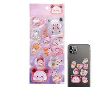 Bsbkoj Cute 3D Stickers - Decoration for Notebooks | Skateboard Stickers | for Laptops, Computers, Diaries, Planners, Scrapbooks as well as Girls, Teenagers, Children and Adults