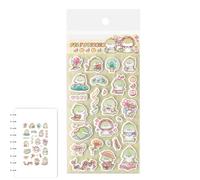 Bsbkoj Cute 3D Stickers, DIY Fun Reusable Cartoon Animals, Felt Stickers for Mobile Phone Decoration, for Home, Classroom, Crafts, Diary, Planner, Journal, Mobile Phone, Students, Children