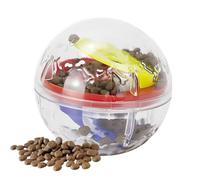 Bsbkoj Dog Treat Ball Toy, Automatic Slow Feeder for Puppies & Kittens, 3.94 Inches, Interactive Food Dispensing Ball, Mental Stimulation, Indoor Outdoor Play, Pet Training, Anti-Boredom