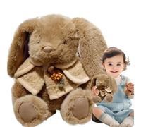 Bsbkoj Easter Bunny Plush, Long Ear Rabbit Stuffed Animal, Ultra-Soft Cuddly Toy, Decorative Sleeping Pillow, Gender Neutral with Adorable Style, Nursery Companion for Boys Girls