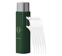 Bsbkoj Floss Sticks Storage - Portable Refillable Automatic Compact Household Aid - Travel Floss Sticks Box | For On the Go Office Gymnasium Everyday Bag Holiday Restaurant